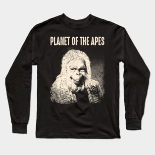 Portrait Planet Fiction Movie Long Sleeve T-Shirt